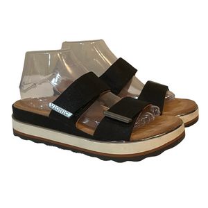 Vionic Brandie Platform Comfort Sandal in Black Size 8